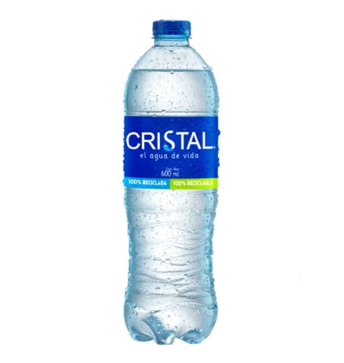 AGUA CRISTAL 600 ML X 24 UNIDADES