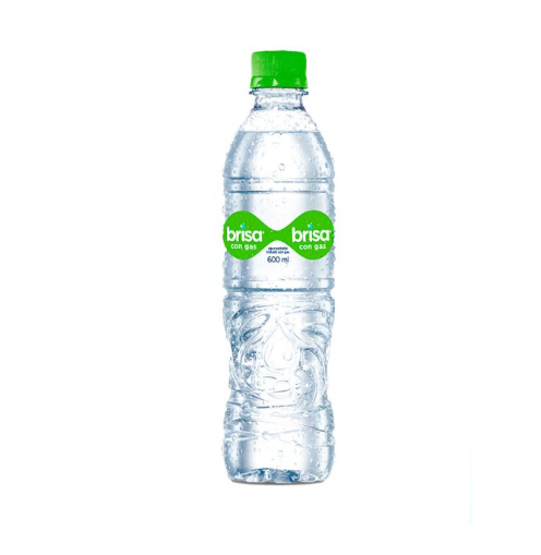 AGUA BRISA CON GAS 600 ML X 24 UNIDADES