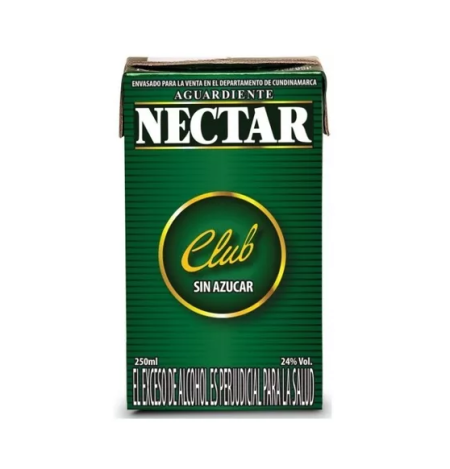 AGUARDIENTE NECTAR CLUB 250 ML