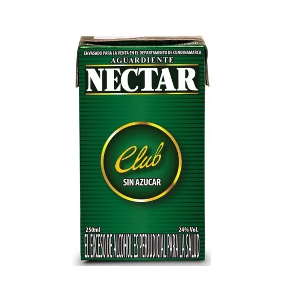 AGUARDIENTE NECTAR CLUB 250 ML