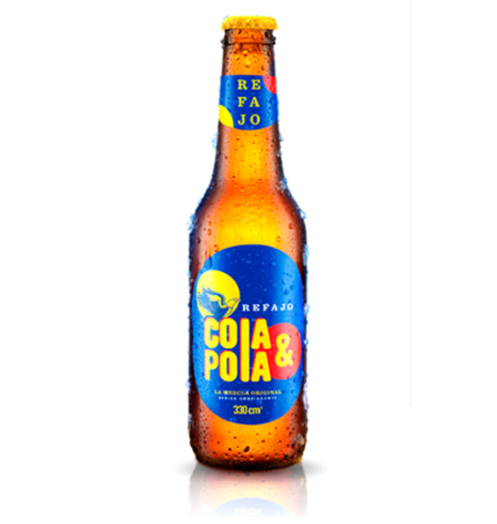 COLA Y POLA VIDRIO 330 ML CAJA X 30 UNIDADES