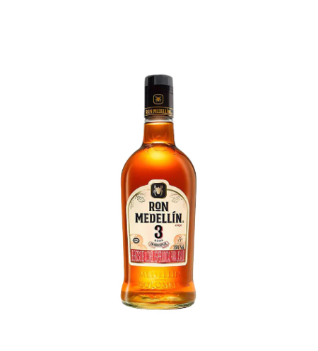 RON MEDELLÍN 3 AÑOS 375 ML